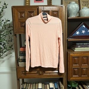 American Eagle Peach Ribbed Tee